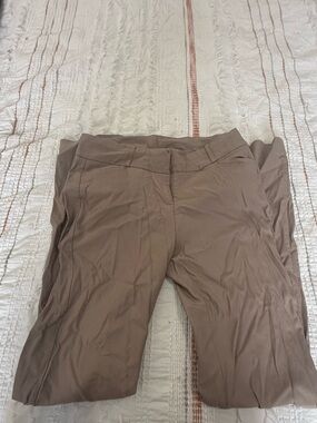 Eclipse Straight-Leg Trousers in Taupe